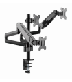 BRAZO DE MONITOR GEMBIRD AJUSTABLE DE MESA PARA 3 MONITORES MOV COMPLETO