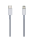 CABLE AISENS USB 20 USB C A LIGHTNING PD 2A LIGHTNING M USB C M BLANCO 10M