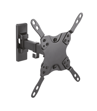 SOPORTE AISENS GIRA INCLIN Y NIVEL MONITOR TV 20KG 2 PIVOTES DE 13 42 NEGRO