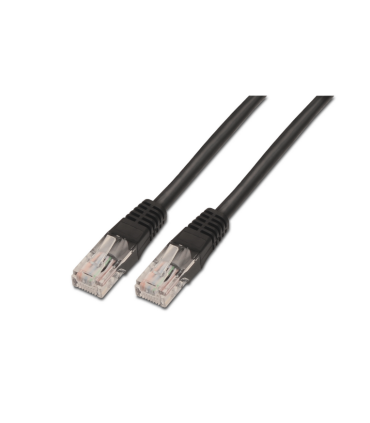 CABLE RED AISENS LATIGUILLO RJ45 CAT6 UTP AWG24 NEGRO 05M