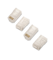 CONECTOR AISENS RJ45 8 HILOS CAT.6 AWG24 10 UDS