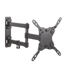 SOPORTE AISENS GIRA INCLIN Y NIVEL MONITOR TV 20KG 3 PIVOTES DE 13 42 NEGRO