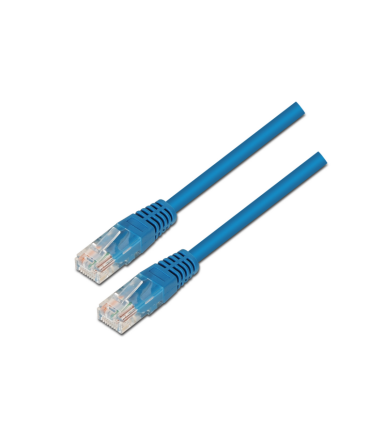 CABLE RED AISENS LATIGUILLO RJ45 CAT6 UTP AWG24 AZUL 10M