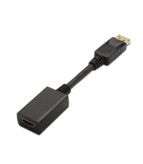 CONVERSOR AISENS DISPLAYPORT A HDMI DP M HDMI A H NEGRO 15CM