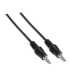 CABLE AUDIO AISENS ESTEREO JACK 35 M JACK 35 M NEGRO 15M