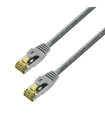 CABLE RED AISENS LATIGUILLO RJ45 LSZH CAT.7 SFTP PIMF 3.0M GRIS