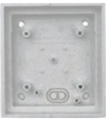 SINGLE ON WALL HOUSING DARK GREY