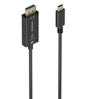 CABLE CONVERSOR AISENS BIDIRECCION USB C A DISPLAYPORT 8K60HZ 18M