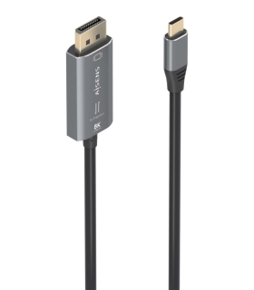 CABLE CONVERSOR AISENS BIDIRECCION USB C A DISPLAYPORT 8K60HZ 18M