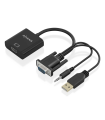 CABLE CONVERSOR AISENS SVGA/M+JACK 3.5/M+USB-A/M A HDMI A/H 20CM