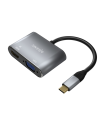 CABLE CONVERSOR AISENS USB-C A VGA/HDMI 4K GRIS 15CM
