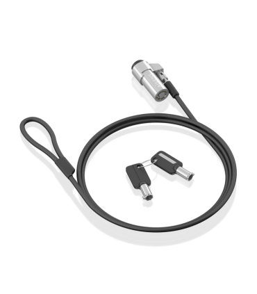 CABLE SEGURIDAD AISENS TIPO NANO CERRADURA LLAVE 15M