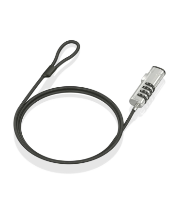 CABLE SEGURIDAD AISENS TIPO NANO CERRADURA COMBINACION 15M