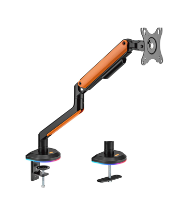 SOPORTE MESA AISENS RGB GAMING CONTRAPESO MONITOR TV 9KG 17 32