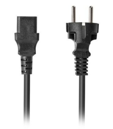 CABLE DE ALIMENTACION LANBERG SCHUKO CEE 7 7 A IEC320 C13 18M VDE RECTO
