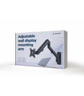 BRAZO DE MONTAJE GEMBIRD PARA PANTALLA DE PARED AJUSTABLE HASTA 27 7KG