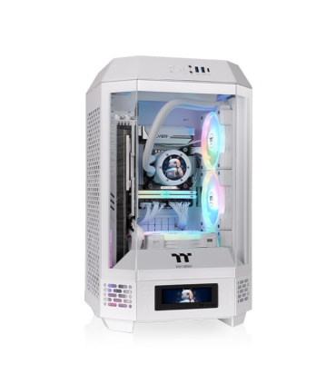 CAJA THERMALTAKE MINI ITX TOWER 250 2XVENT 120MM SN FUENTE BLANCO