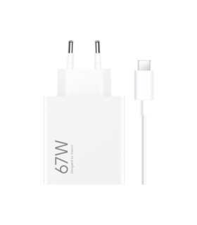 CARGADOR XIAOMY HYPER CHARGING COMBO 67W TYPE A BLANCO