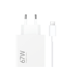 CARGADOR XIAOMY HYPER CHARGING COMBO 67W TYPE-A BLANCO
