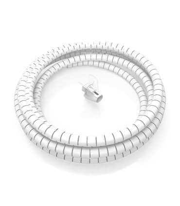 ORGANIZADOR CABLE AISENS EN ESPIRAL 25MM BLANCO 10M