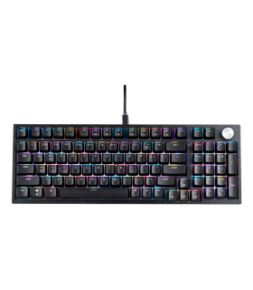 TECLADO GAMING XPG SORCERER ES USB RETROILUMINADO MECANICO NEGRO