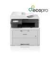 IMPRESORA BROTHER MULTIFUN LASER LED COLOR MFCL3740CDWE WIFI/FAX/DUPLEX/BLANCA