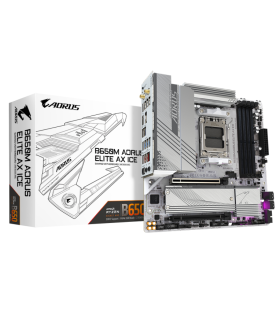 PLACA BASE GIGABYTE B650M A ELITE AX ICE AM5 M ATX 4XDDR5