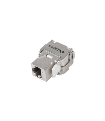 CONECTOR KEYSTONE LANBERG TOOLLESS RJ45 A LSA CAT6 FTP 180 GRADOS