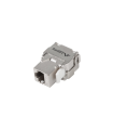CONECTOR KEYSTONE LANBERG TOOLLESS RJ45 A LSA CAT.6 FTP 180 GRADOS