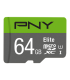MICRO SD PNY 64GB ELITE UHS I C10 R100