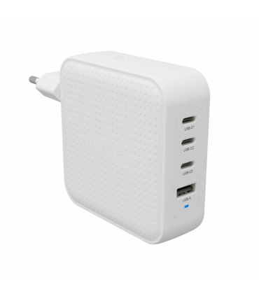 HYPERAR HYPERJUICEAR 100W USB C GAN TRAVEL CHARGER 3C1A WHITE