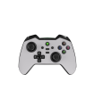 GAMEPAD GENESIS MANGAN 400 WIRELESS (FOR PC/SWITCH/MOBILE) BLANCO