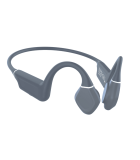 AURICULARES LEOTEC CONDUCCION OSEA KURI GRIS BT