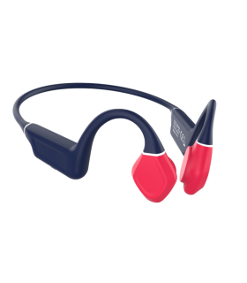 AURICULARES LEOTEC CONDUCCION OSEA KURI AZUL ROJO BT