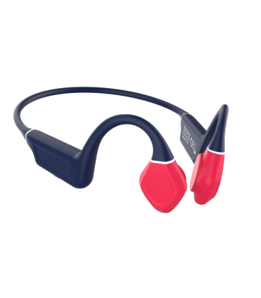 AURICULARES LEOTEC CONDUCCION OSEA KURI AZUL ROJO BT