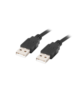 CABLE USB 20 LANBERG MACHO MACHO 1M NEGRO