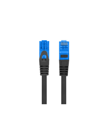 CABLE RED LANBERG LATIGUILLO CAT6A S FTP LSZH CCA 15M NEGRO FLUKE PASSED