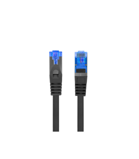 CABLE RED LANBERG LATIGUILLO CAT6A S FTP LSZH CCA 5M NEGRO FLUKE PASSED