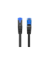 CABLE RED LANBERG LATIGUILLO CAT6A S FTP LSZH CCA 15M NEGRO FLUKE PASSED