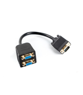 ADAPTADOR LANBERG VGA VGA X2 20CM