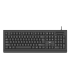 TECLADO EWENT CON LECTOR DNI QWERTY ES USB NEGRO