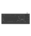 TECLADO EWENT CON LECTOR DNI QWERTY ES USB NEGRO