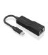 CONVERSOR AISENS USB31 GEN1 USB C A ETHERNET GIGABIT NEGRO 11CM