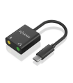 CONVERSOR AISENS USB-C A AUDIO 48KHZ USB-C/M-2XJACK 3.5/H 10CM