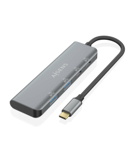 HUB AISENS USB 32 GEN1 5G USB C USB C M 2XUSB C H 2XUSB A H 15CM