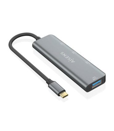 HUB AISENS USB 32 GEN2 10G USB C USB C M 1XUSB C H 3XUSB A H 15CM