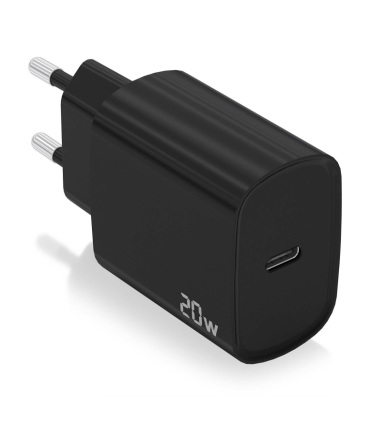 CARGADOR AISENS USB C PD30 1 PUERTO 1XUSB C 20W NEGRO