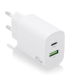 CARGADOR AISENS 20W 1XUSB C PD30 1XUSB A QC30 BLANCO