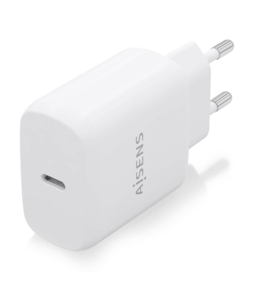 CARGADOR AISENS USB C PD30 1 PUERTO 1XUSB C 25W BLANCO