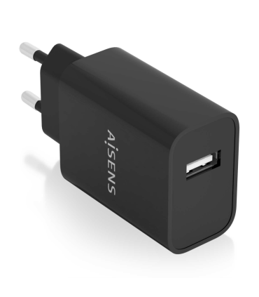 CARGADOR AISENS USB 10W ALTA EFICIENCIA 5V 2A NEGRO